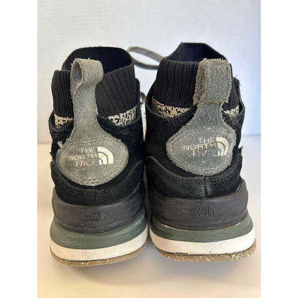 The North Face Back-To-Berkeley III Mens Size 9.5 Black Suede Waterproof Boots - Picture 4 of 6